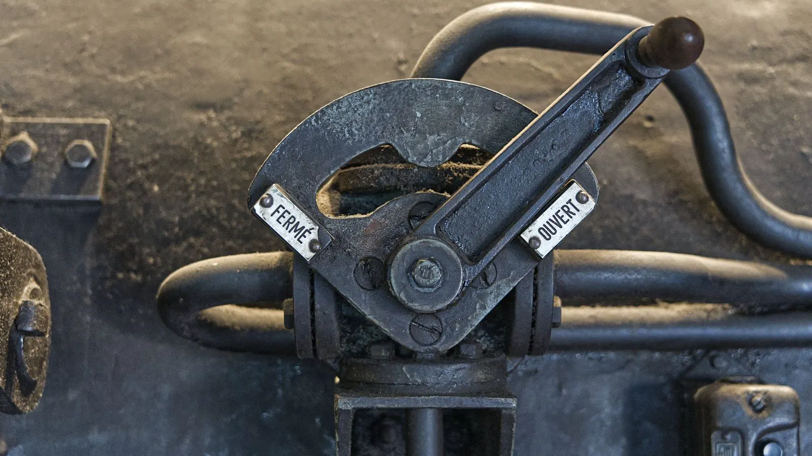 metal industrial valves mounted on a process pipe line