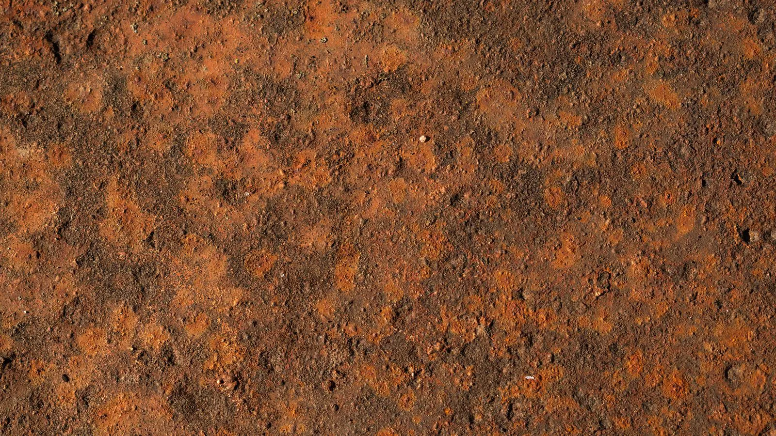 A close up view showing the textured surface of a polished metal component.