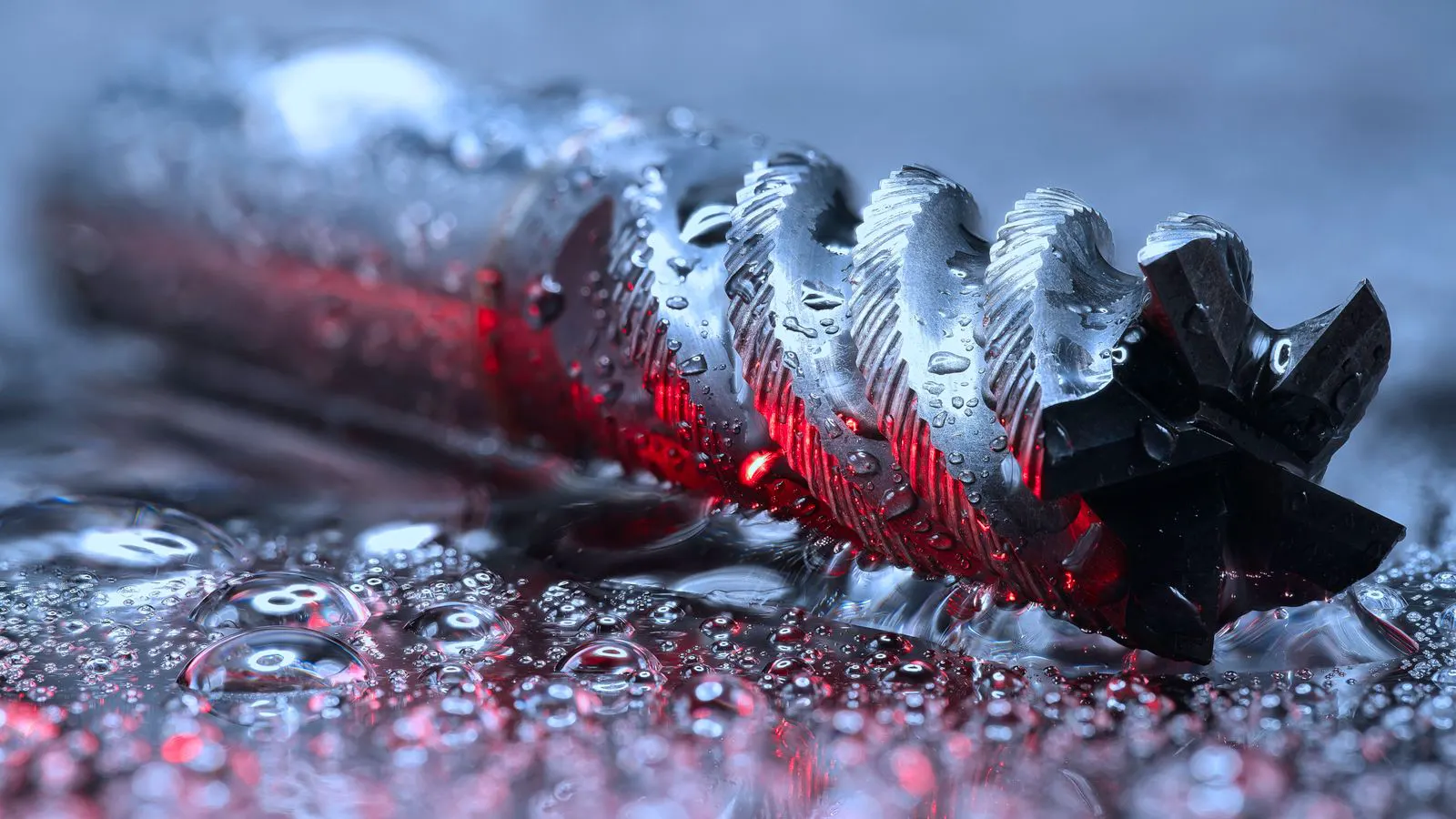metal hardware parts undergoing zinc plating process