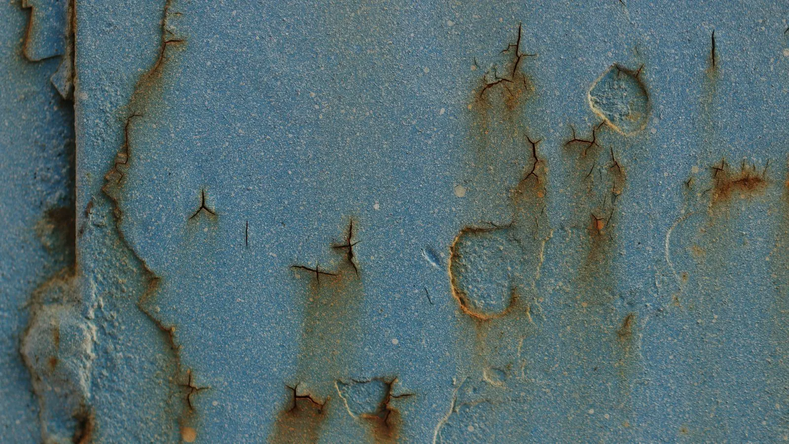 close up of plated bolts showing corrosion pitting