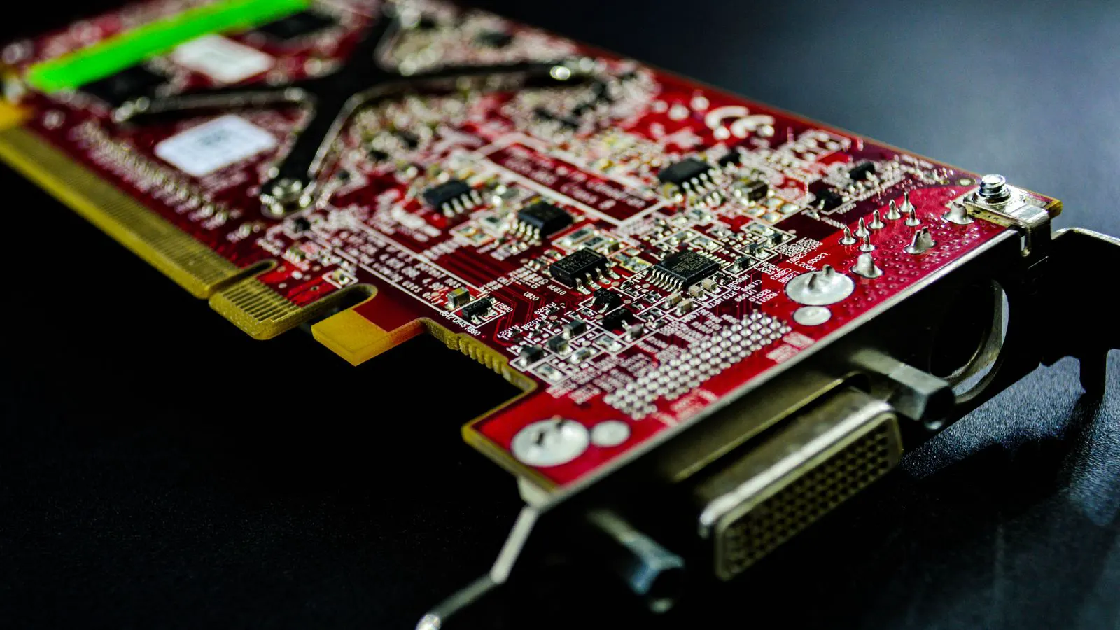 Two circuit boards mated with metal interconnect components