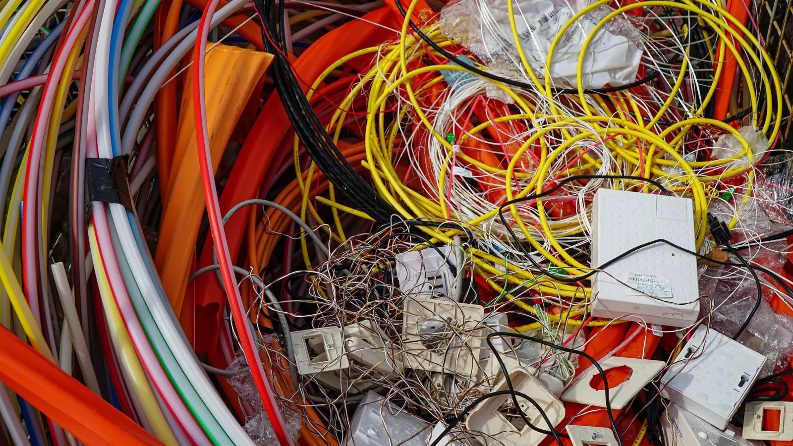 Engineering inspector checking a wire harness assembly layout.
