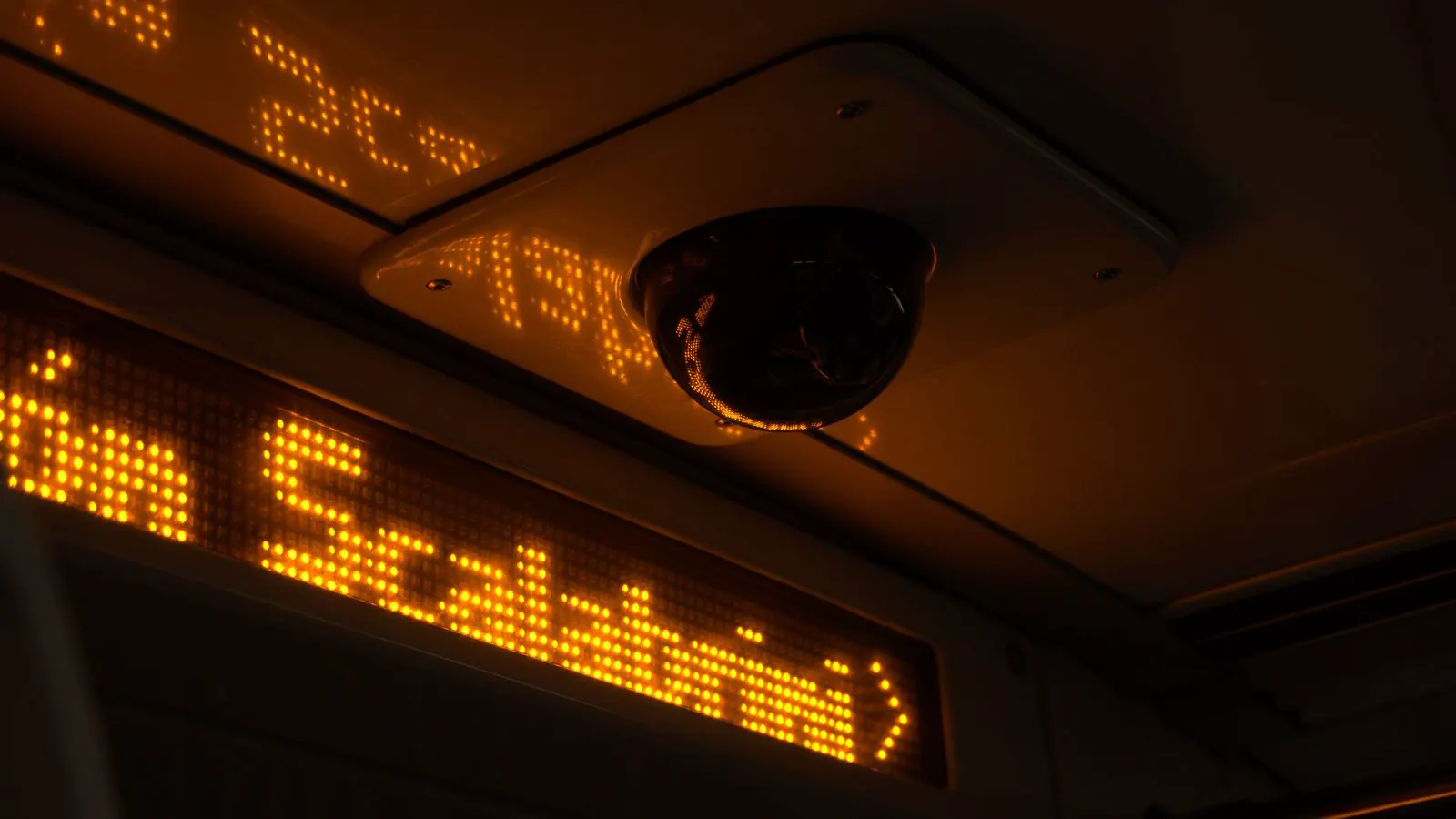 A camera view showing a defined detection zone in an outdoor area.