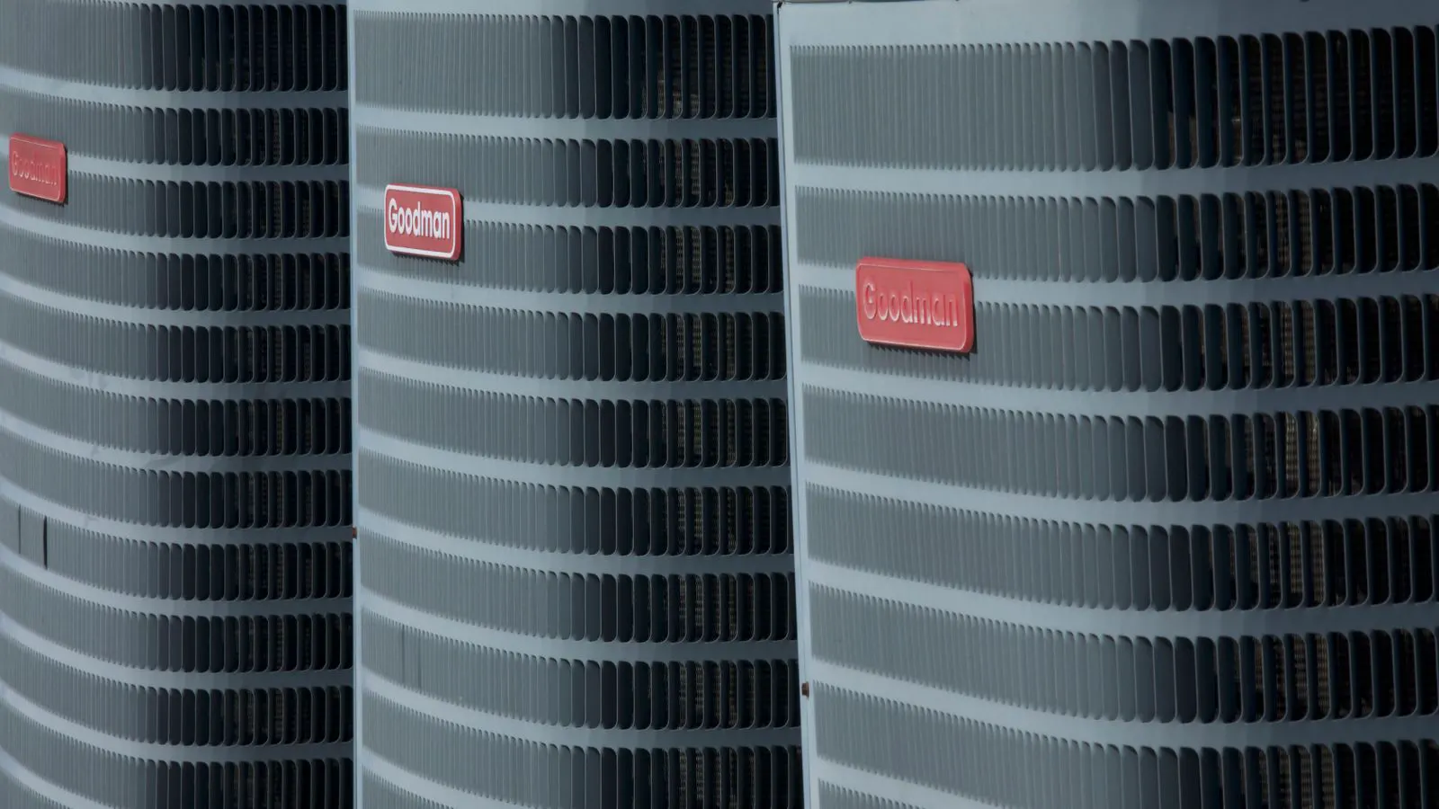 An industrial air-cooled heat exchanger with fins and a fan assembly