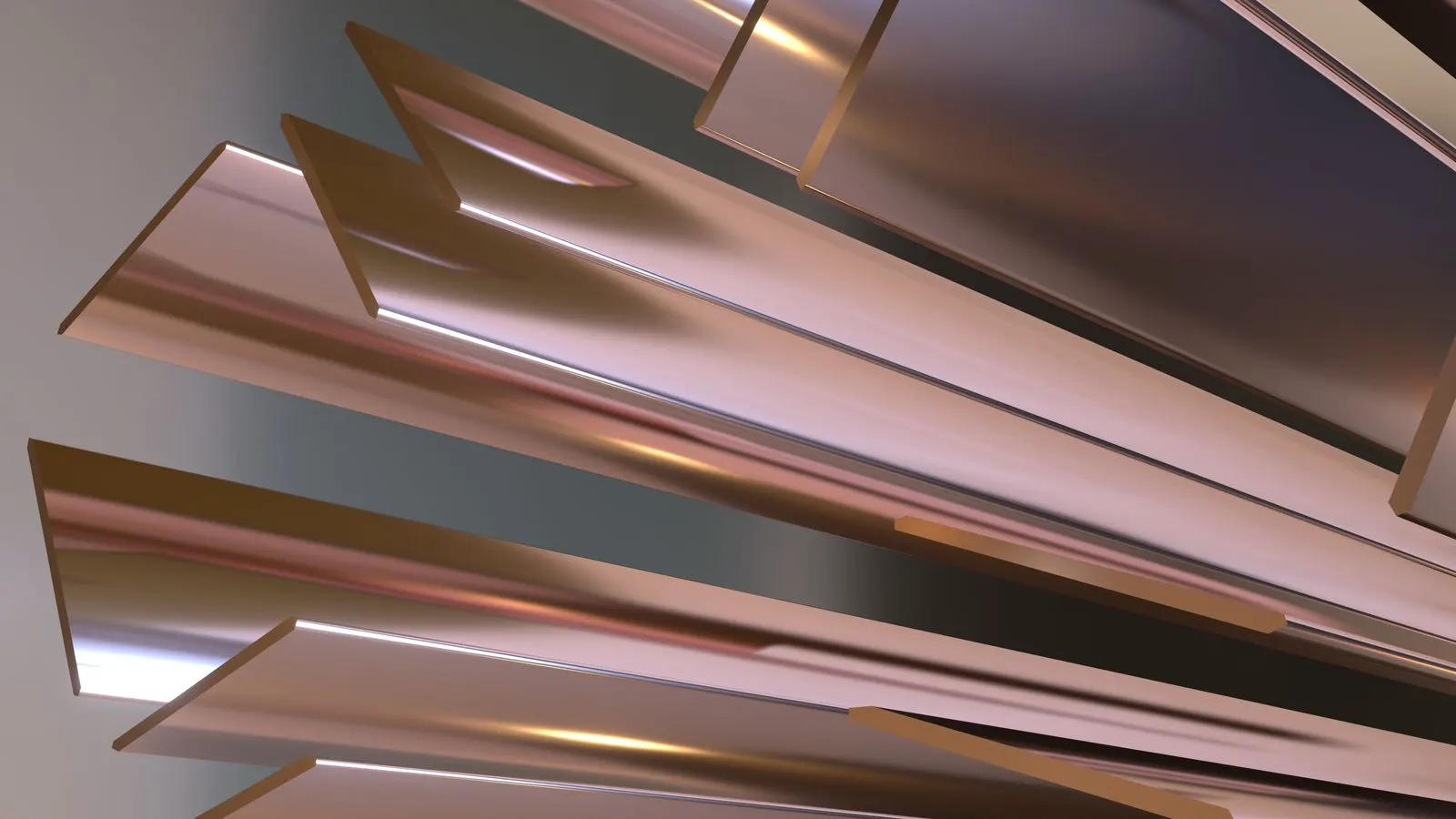 A clean 2D diagram showing a rectangular aluminum extrusion profile cut in half.
