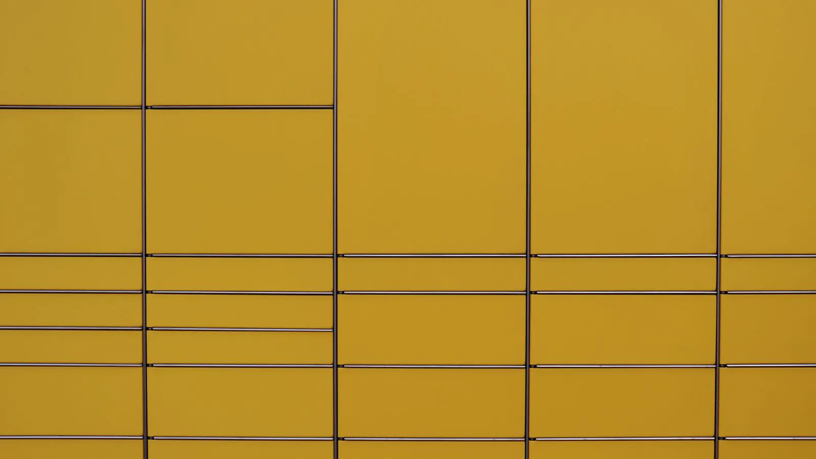 Close up of modular wall cross section showing insulation layers