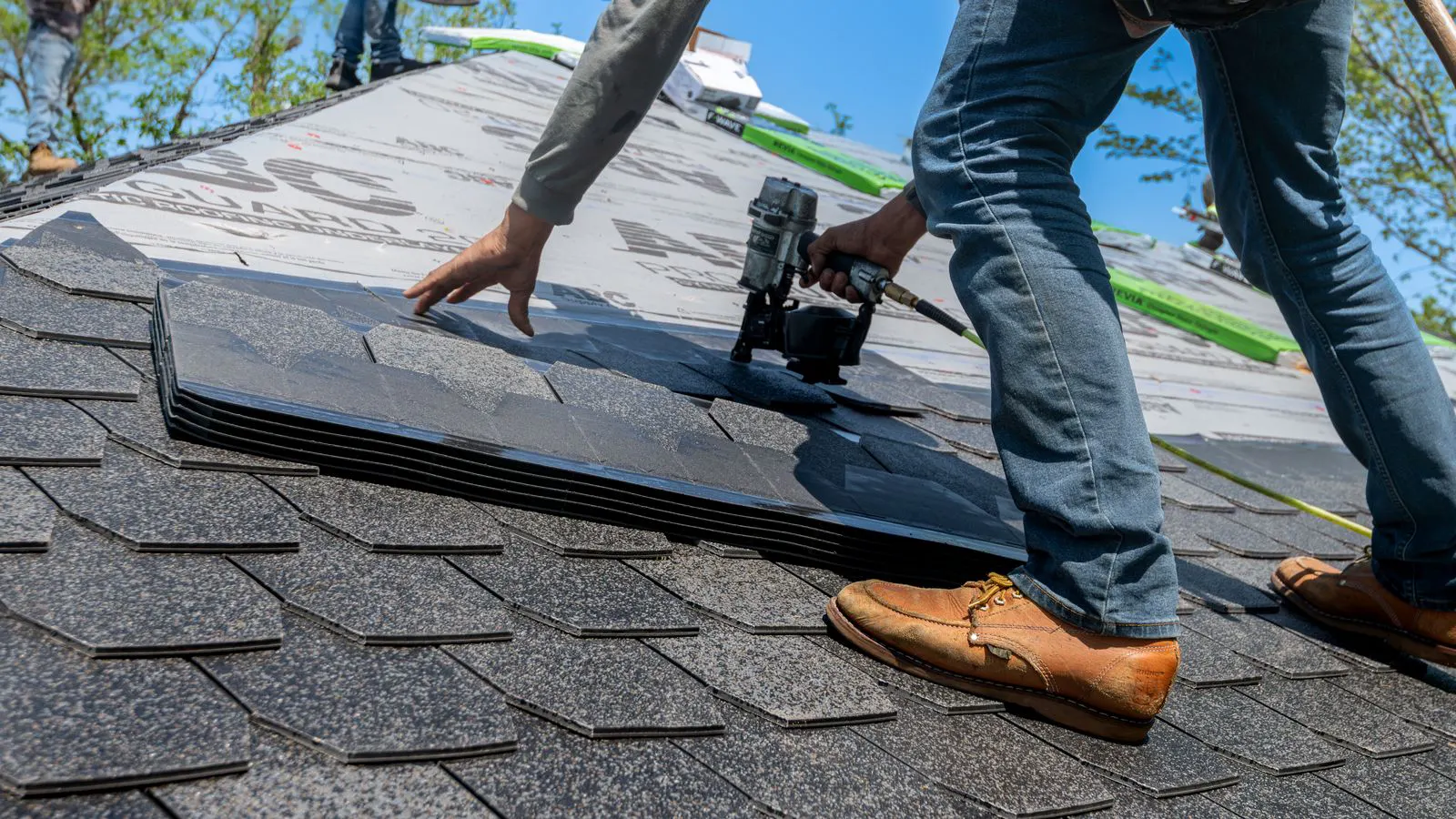 Smooth commercial vinyl flooring in a busy public space